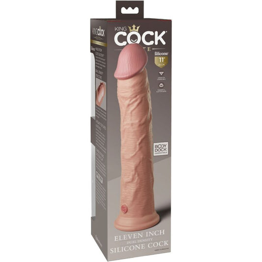 KING COCK - ELITE REALISTIC SILICONE DILDO 28 CM - Kink&Play