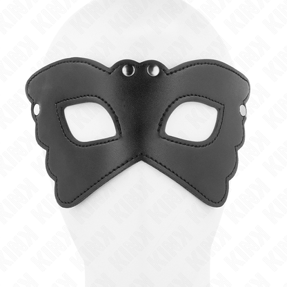 KINK - BUTTERFLY SHAPED LEATHERETTE MASK 20 x 9 CM - Kink&Play