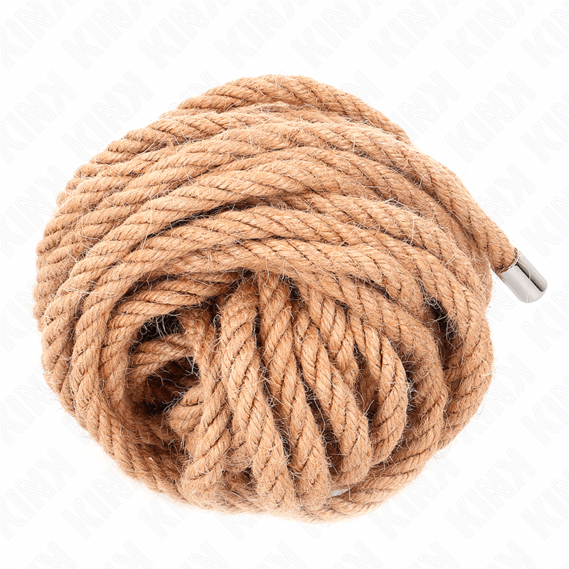 KINK - HEMP ROPE WITH METAL HEAD 10 METER - Kink&Play