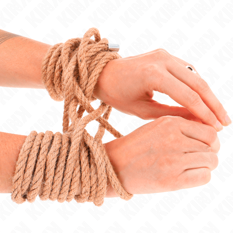 KINK - HEMP ROPE WITH METAL HEAD 10 METER - Kink&Play