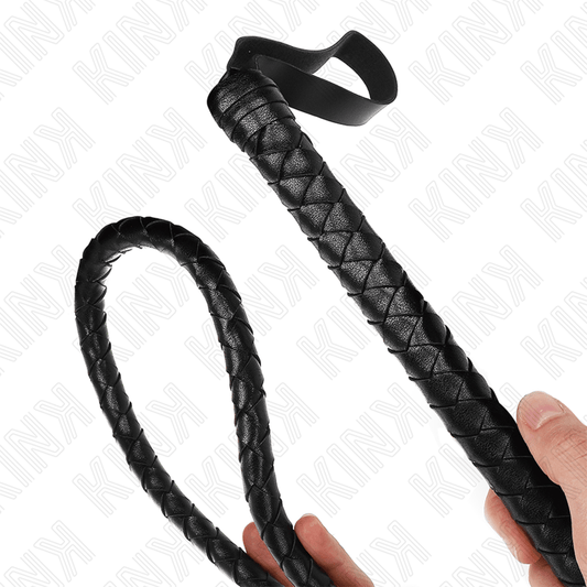 KINK - LONG BLACK SNAKE WHIP 210 CM - Kink&Play