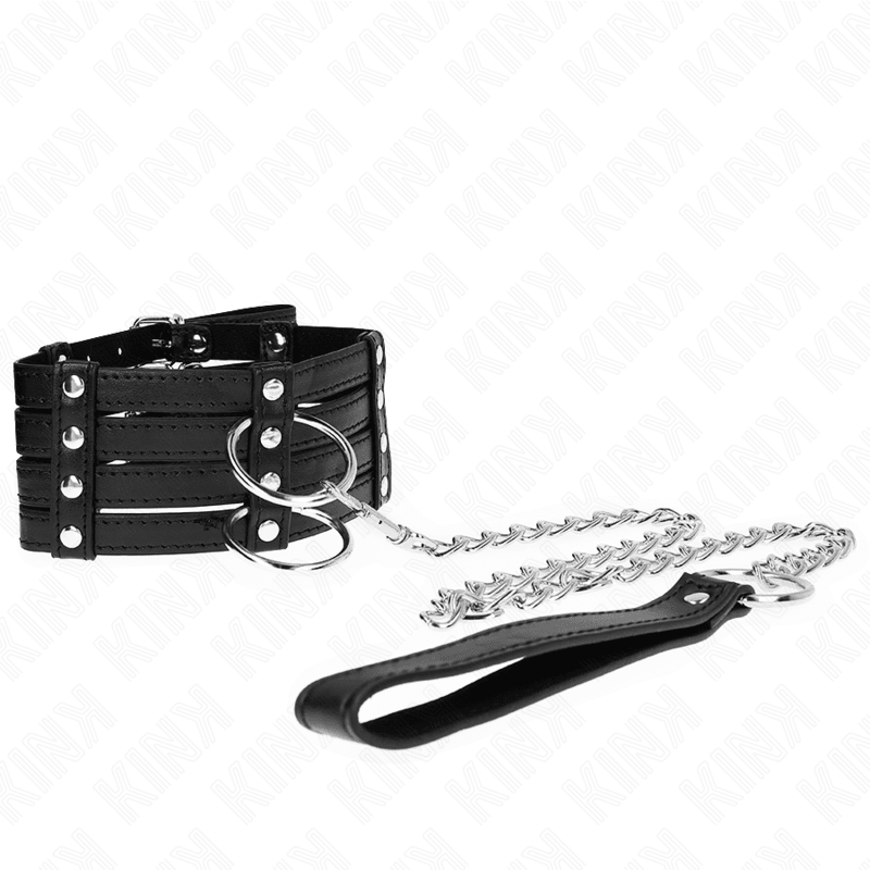 KINK - NECKLACE WITH BELT 65 CM SUB STYLE ADJUSTABLE 35 - 51 CM X 7 CM - Kink&Play