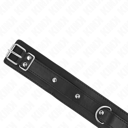 KINK - NECKLACE WITH LEASH 65 CM 1 RING ADJUSTABLE 38 - 49 CM X 5 CM - Kink&Play