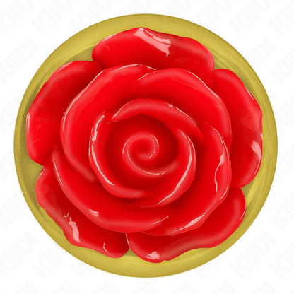KINK - PLUG ANAL GOLD ROSE RED SIZE S - Kink&Play