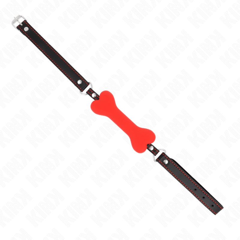 KINK - RED BONE 12 CM GAG 63 x 2 CM - Kink&Play