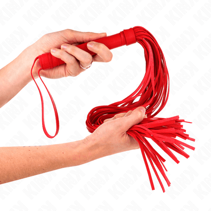 KINK - RED SOFT PVC WHIP 70 CM - Kink&Play