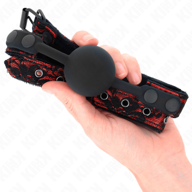 KINK - SCANDAL SILICONE BALL 4 CM GAG MODEL 1 65 x 2 CM - Kink&Play