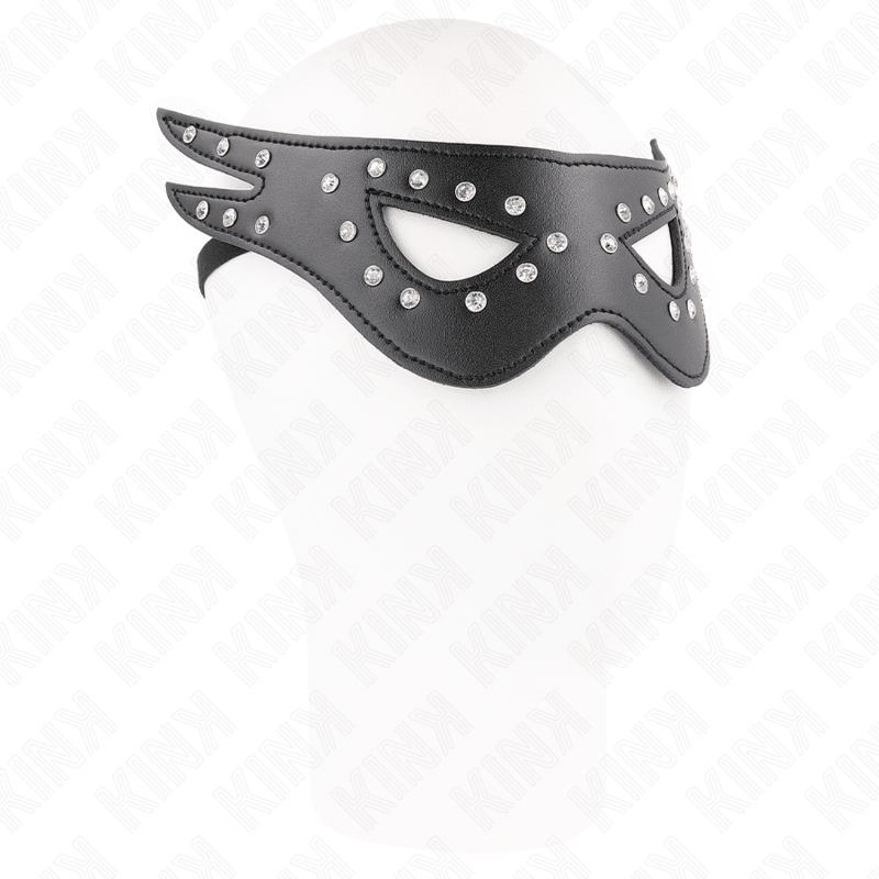 KINK - SEXY LEATHERETTE MASK MODEL 2 27 x 13 CM - Kink&Play