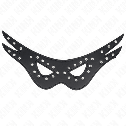 KINK - SEXY LEATHERETTE MASK MODEL 2 27 x 13 CM - Kink&Play