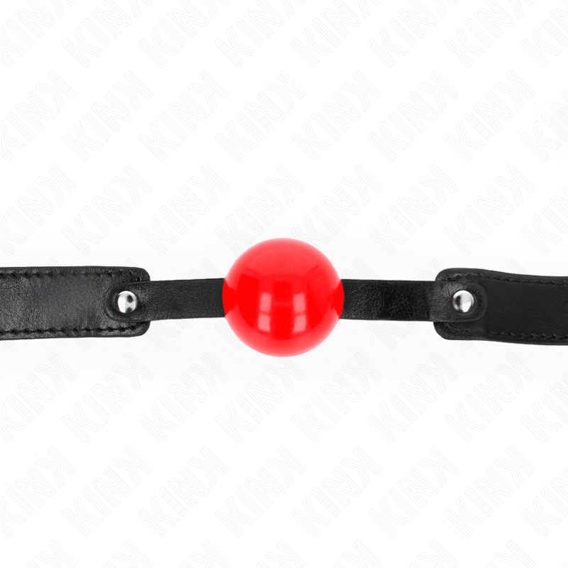 KINK - SOFT TPE BALL 4 CM GAG MODEL 1 66 x 2.5 CM ADJUSTABLE 41 - 61 CM - Kink&Play