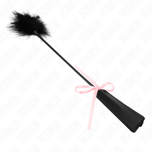 KINK - TICKLE FEATHERS WITH PINK RIBBON BOW 49 CM - Kink&Play