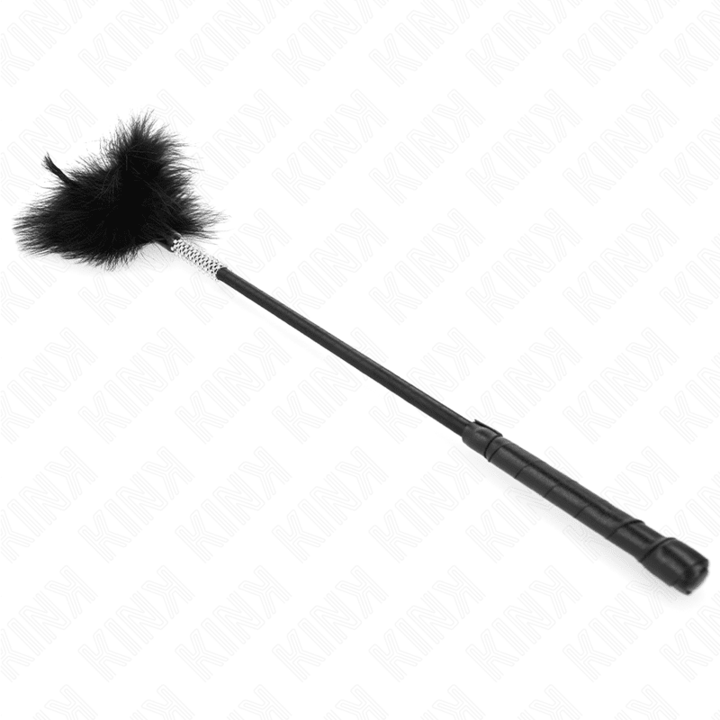 KINK - TICKLE FEATHERS WITH RHINESTONE HANDLE 50 CM - Kink&Play
