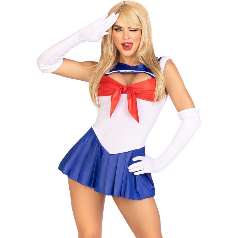 LEG AVENUE - COSTUME SEXY SAILOR MULTICOLOR S - Kink&Play