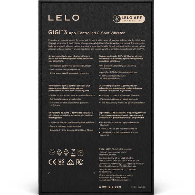 LELO - GIGI™ 3 G - SPOT VIBRATOR PINK - Kink&Play
