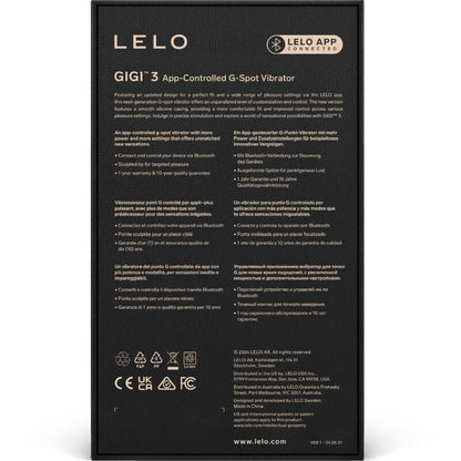 LELO - GIGI™ 3 G - SPOT VIBRATOR VIOLET - Kink&Play