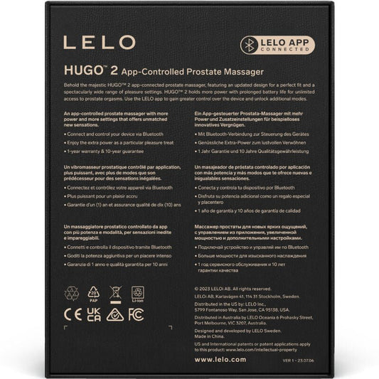 LELO - HUGO 2 GREEN PROSTATE MASSAGER - Kink&Play