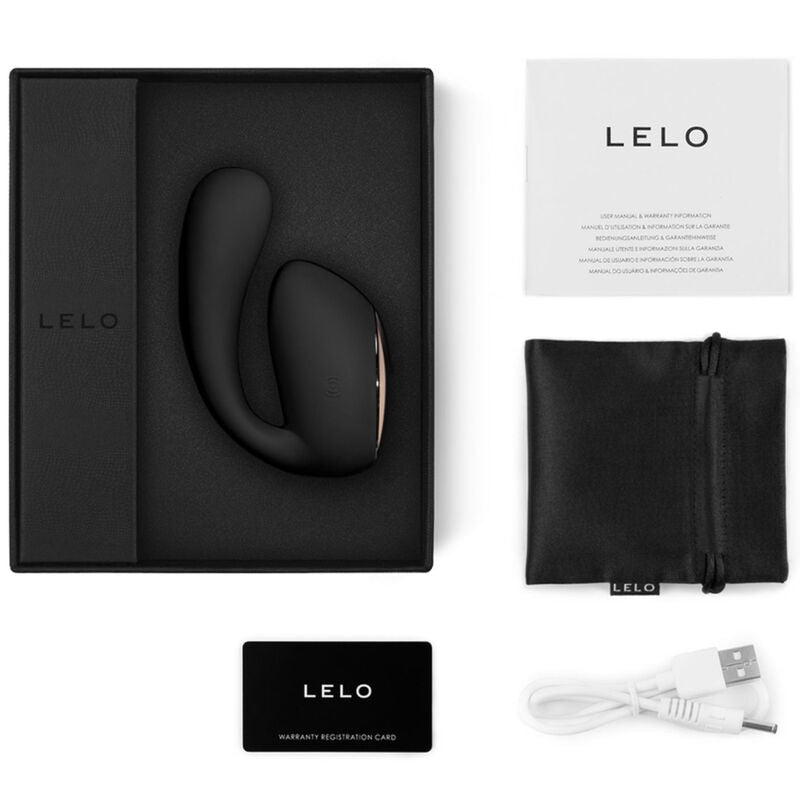 LELO - IDA WAVE COUPLES MASSAGER BLACK - Kink&Play
