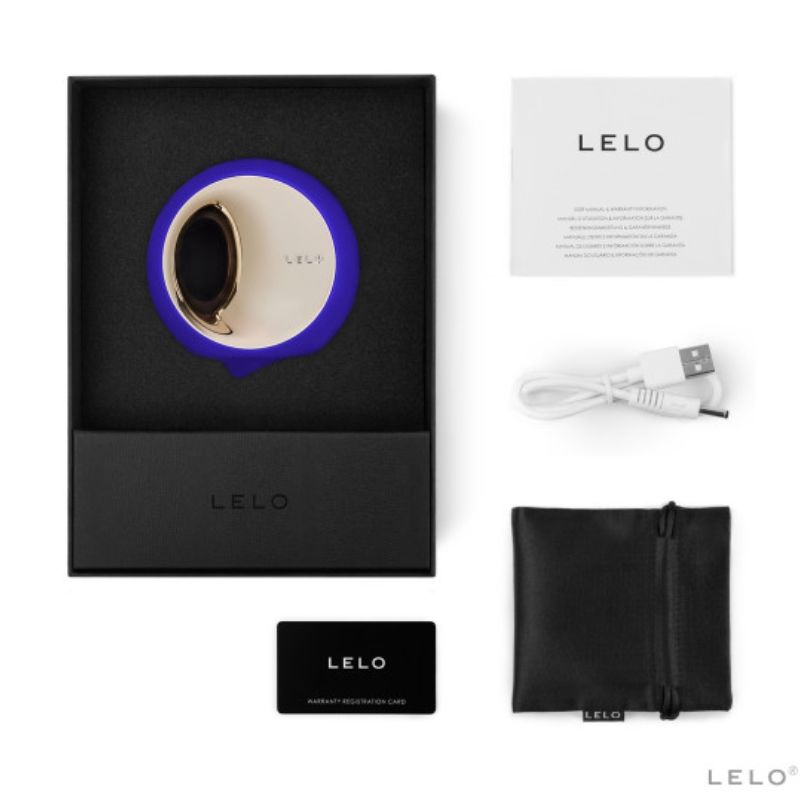 LELO - ORA 3 ORAL SEX STIMULATOR MIDNIGHT BLUE - Kink&Play
