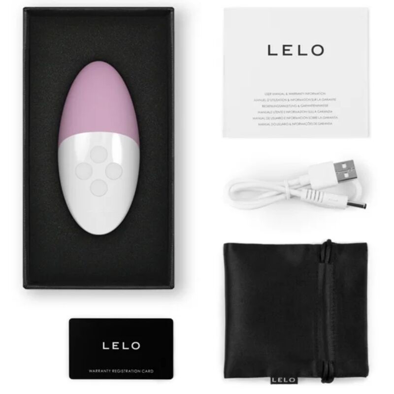 LELO - SIRI 3 CLITORIS MASSAGER SOFT PINK - Kink&Play