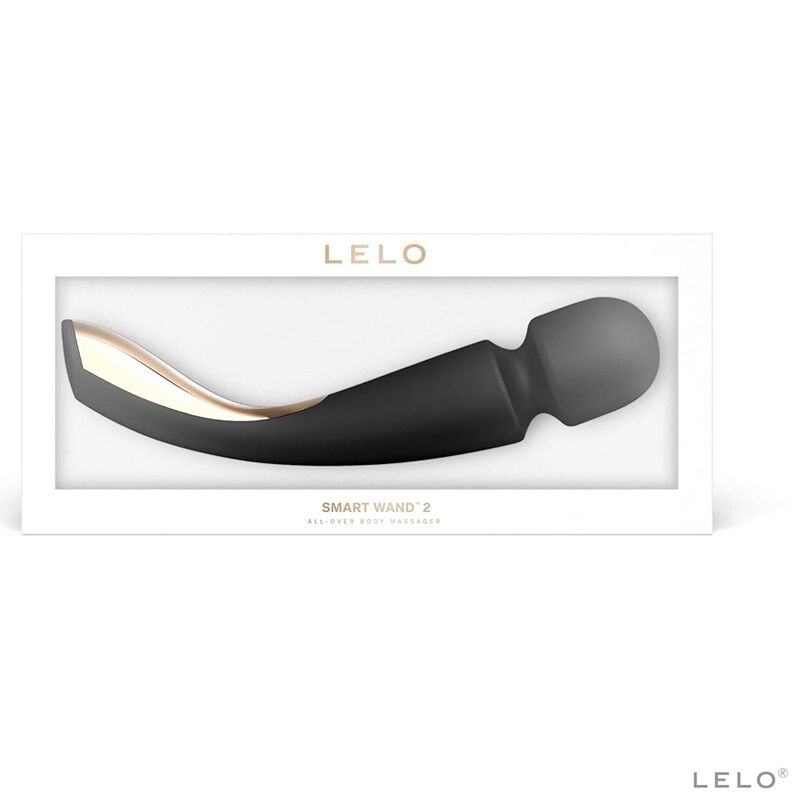 LELO - SMART MEDIUM WAND 2 BLACK MASSAGER - Kink&Play