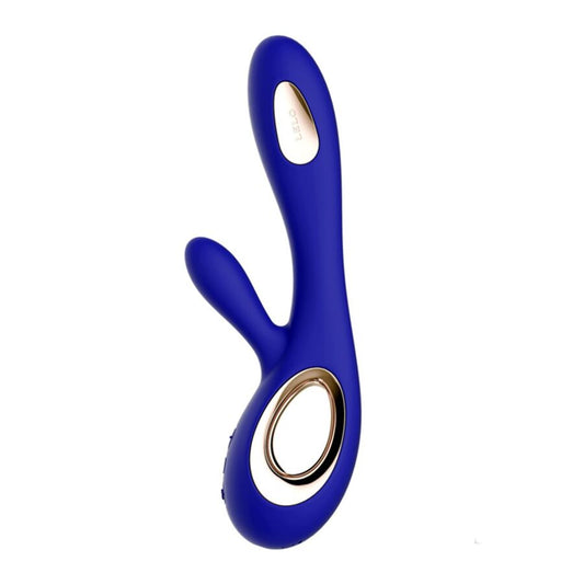 LELO - SORAYA WAVE VIBRATOR RABBIT MIDNIGHT BLUE - Kink&Play
