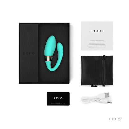 LELO - TIANI HARMONY AQUA GREEN COUPLE MASSAGER - Kink&Play