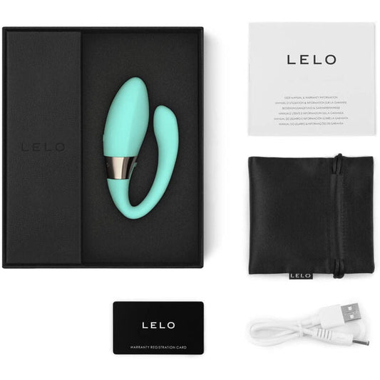 LELO - TIANI HARMONY AQUA GREEN COUPLE MASSAGER - Kink&Play