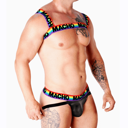 MACHO - DOUBLE HARNESS PRIDE LIMITED - Kink&Play