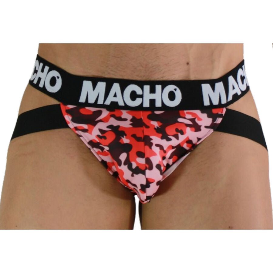 MACHO - MX28MV JOCK MILITARY GREEN S - Kink&Play