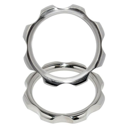 METAL HARD - METAL TORQUE RING FOR PENIS AND TESTICLES 50MM - Kink&Play