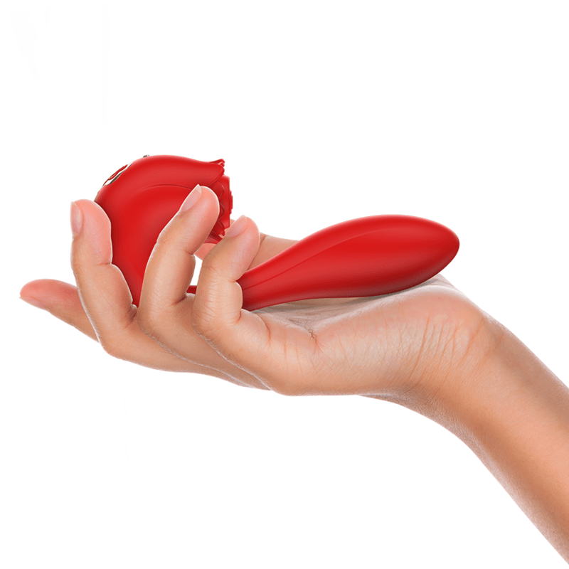 MIA - SELENA STIMULATOR VIBRATING + TAPPING RED - Kink&Play