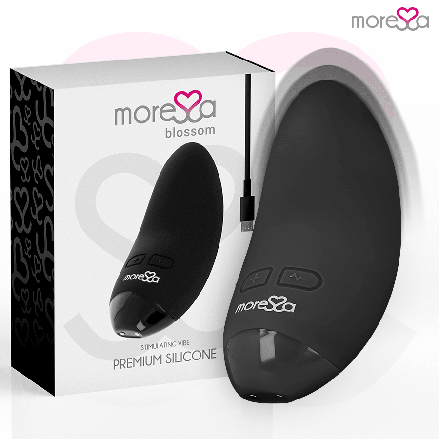 MORESSA - BLOSSOM BLACK VIBRATOR - Kink&Play
