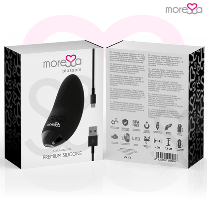 MORESSA - BLOSSOM BLACK VIBRATOR - Kink&Play