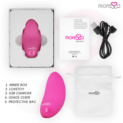 MORESSA - BLOSSOM PINK VIBRATOR - Kink&Play