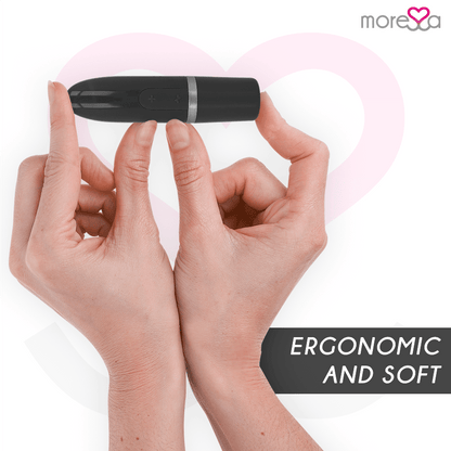 MORESSA - IVY VIBRATOR STIMULATOR TRAVEL BLACK - Kink&Play