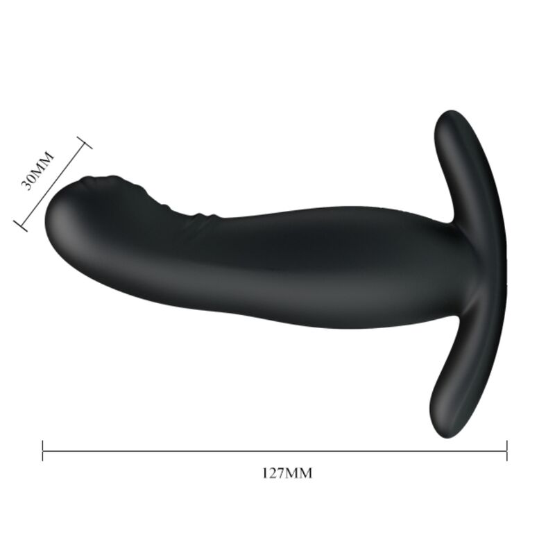 MR PLAY - RECHARGEABLE BLACK PROSTATE MASSAGER - Kink&Play