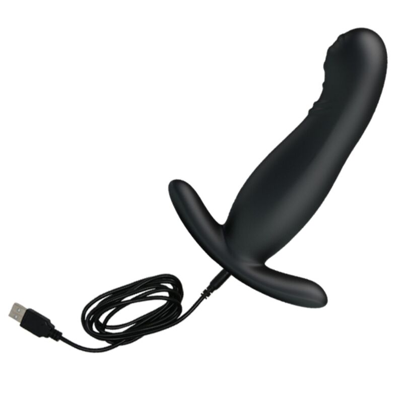 MR PLAY - RECHARGEABLE BLACK PROSTATE MASSAGER - Kink&Play