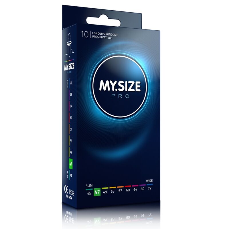MY SIZE - PRO CONDOMS 47 MM 10 UNITS - Kink&Play