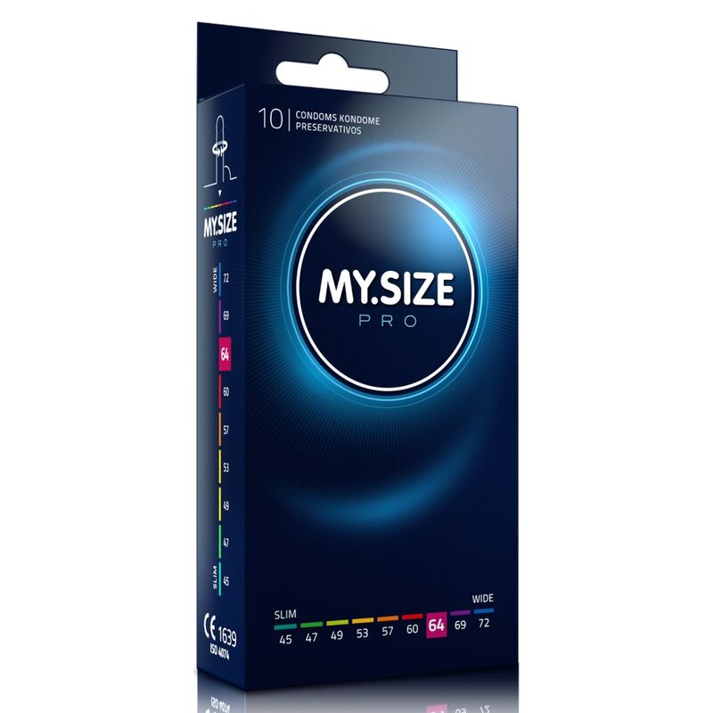 MY SIZE - PRO CONDOMS 64 MM 10 UNITS - Kink&Play