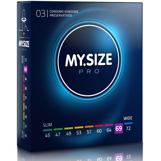 MY SIZE - PRO CONDOMS 69 MM 3 UNITS - Kink&Play