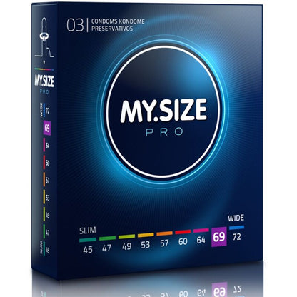 MY SIZE - PRO CONDOMS 69 MM 3 UNITS - Kink&Play