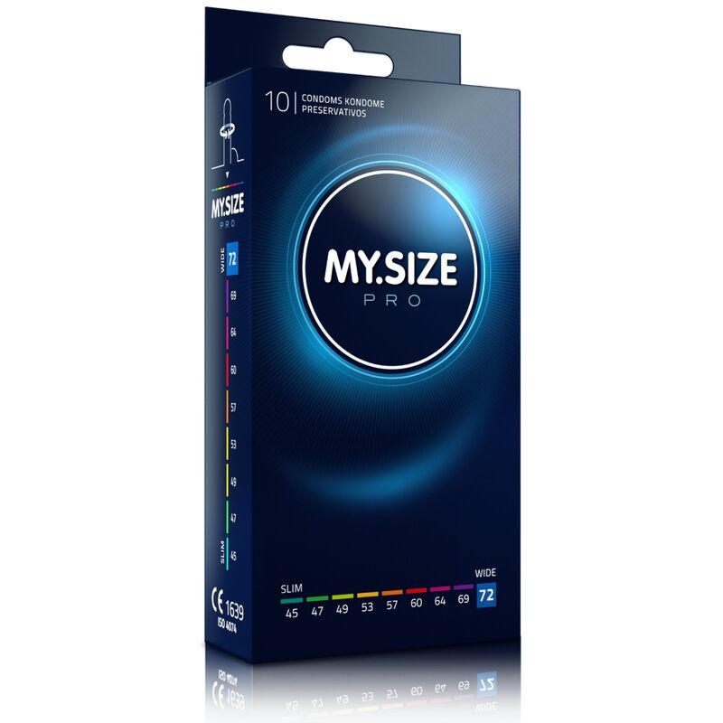 MY SIZE - PRO CONDOMS 72 MM 10 UNITS - Kink&Play