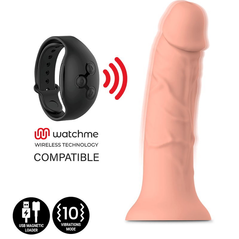MYTHOLOGY - ASHER ORIGINAL DILDO M - VIBRATOR COMPATIBLE WITH WATCHME WIRELESS TECHNOLOGY - Kink&Play