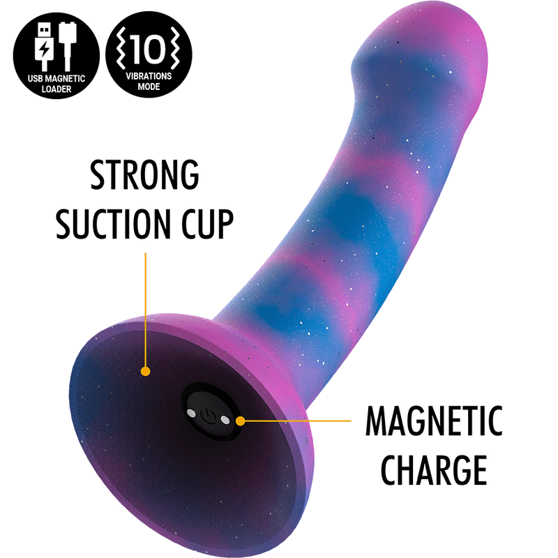 MYTHOLOGY - DION GALACTIC DILDO M - VIBRATOR WATCHME WIRELESS TECHNOLOGY COMPATIBLE - Kink&Play