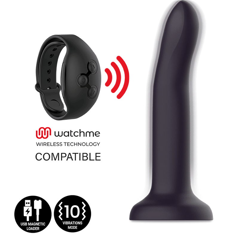 MYTHOLOGY - DUMAN MYSTIC DILDO M - VIBRATOR COMPATIBLE WITH WATCHME WIRELESS TECHNOLOGY - Kink&Play