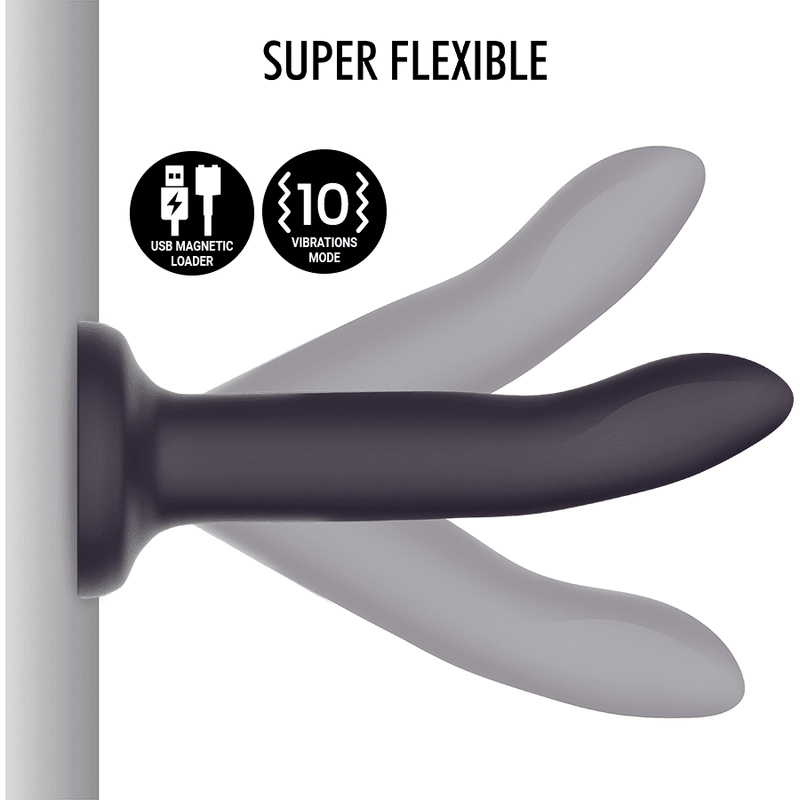 MYTHOLOGY - DUMAN MYSTIC DILDO M - VIBRATOR COMPATIBLE WITH WATCHME WIRELESS TECHNOLOGY - Kink&Play