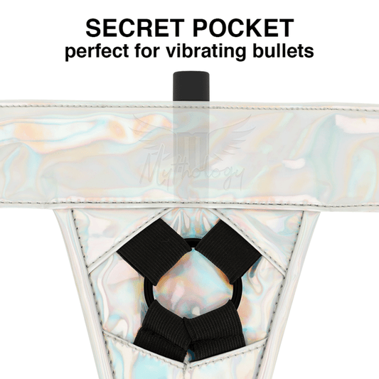 MYTHOLOGY - FANTASY HARNESS - IRIDESCENT HARNESS S/M - Kink&Play