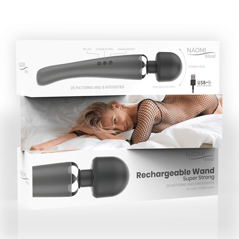 NAOMI WAND - NEW SUPER STRONG MASSAGER - Kink&Play