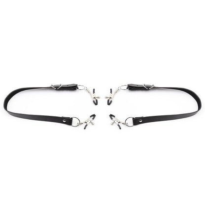 OHMAMA FETISH - CLITORIS CLAMPS WITH LEG STRAPS - Kink&Play
