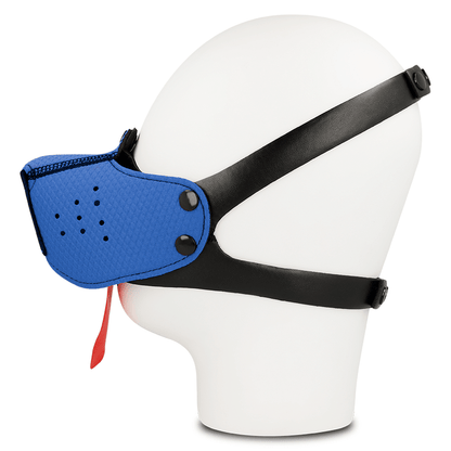 OHMAMA FETISH DOG MUZZLE - BLUE - Kink&Play